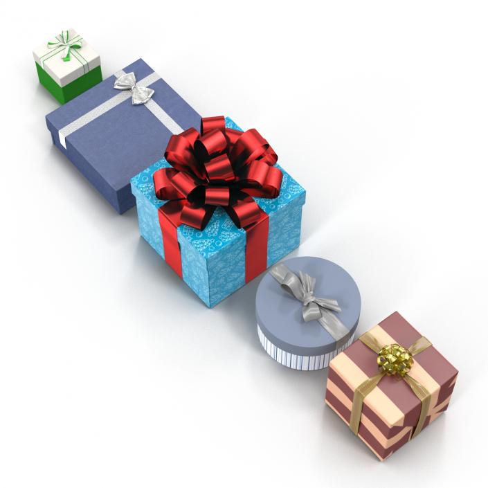 3D model Giftboxes Collection